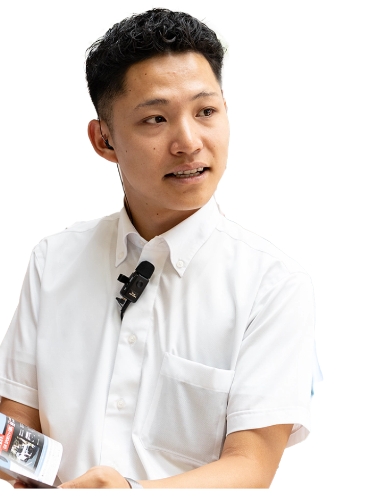 営業スタッフ 先輩社員